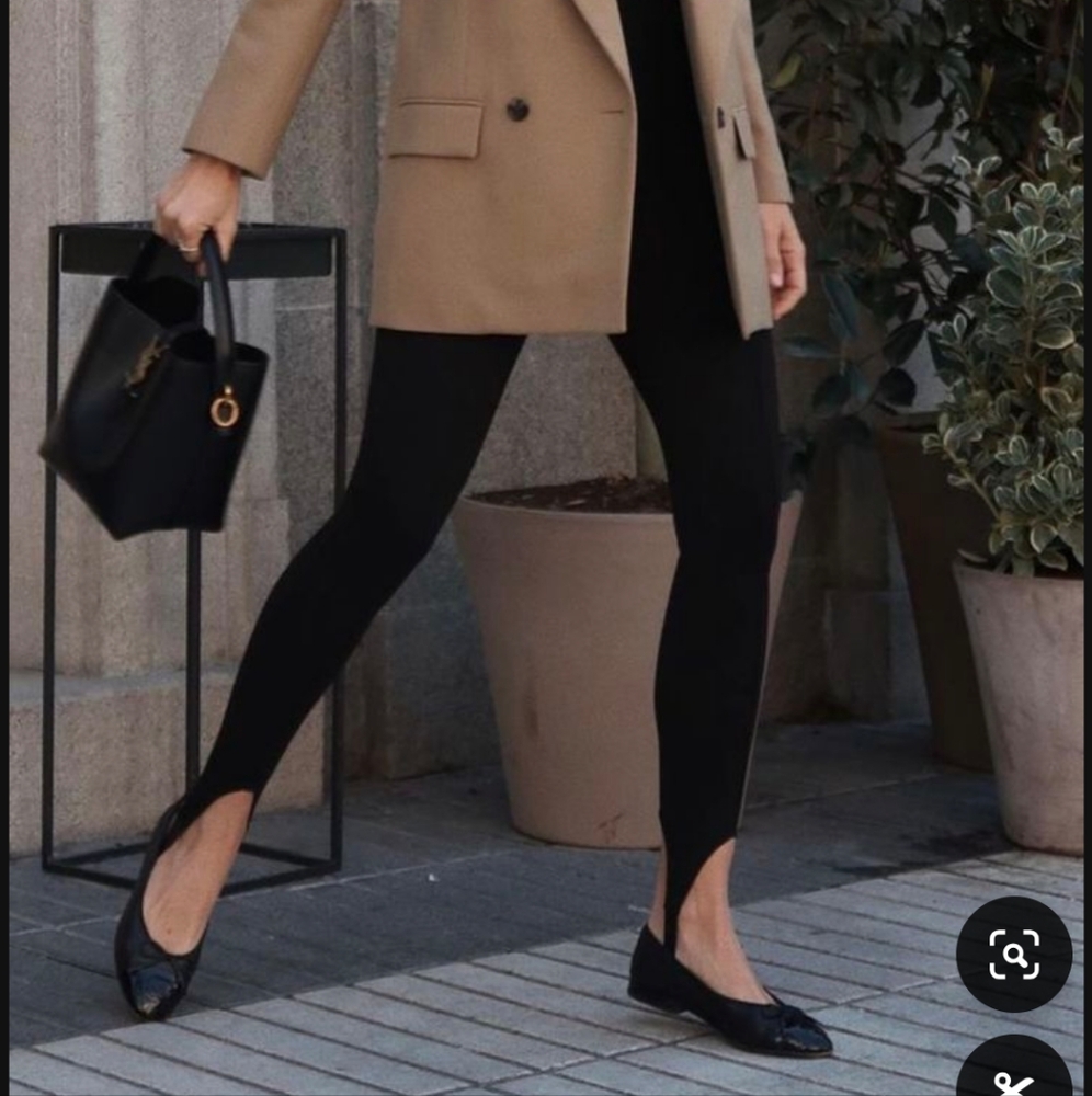 Helmut Lang leather leggings